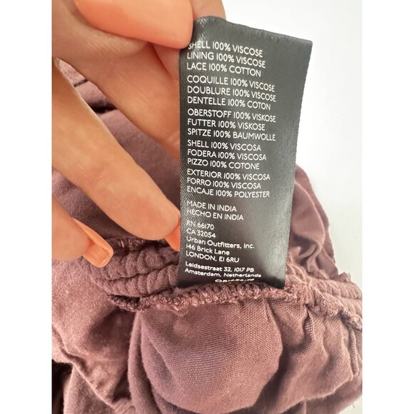 Urban Outfitters Brown Romper S Boho Chic Summer Festival Earthy soft grunge - Picture 5 of 7